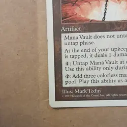 Wizards of the Coast MTG Mana Vault Core Set 5th Edition Regular Artifact Rare - Image 5