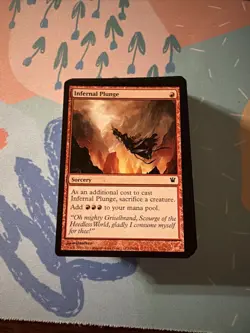 Infernal Plunge Innistrad Non-foil - Image 1