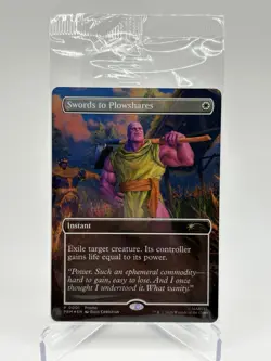 Sword To Plowshares Thanos Magic The Gathering PSA Promo SEALED - Image 1
