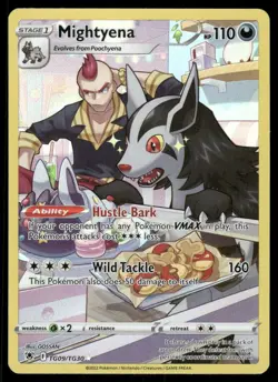 Pokemon Cards Mightyena TG09/TG30 Astral Radiance Trainer Gallery Holo NM *2 - Image 1