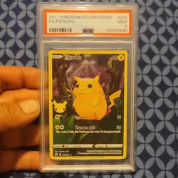 The Pokemon Company Pikachu 005/025 Celebrations Holo 25th Anniversary PSA - Image 1