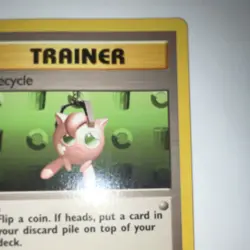 Pokemon TCG Recycle 61/62 Fossil Trainer Unlimited English Regular 1999 - Image 5