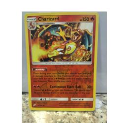 Pokemon Charizard 14/181 Sm-Team Up Reverse Holo Rare Card English 2019 - Image 1