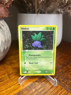 Vintage Pokemon Card - Oddish 68/101 - Hidden Legends - Image 1