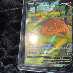 Charizard V SWSH260 Sword & Shield Promo Card Near Mint Condition - Image 1