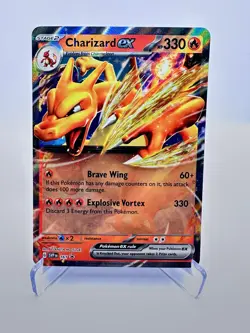 Charizard ex 161 Sv: Scarlet & Violet Promo Cards Holo Pokemon Near Mint - Image 1