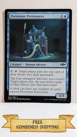 4x Persistent Petitioners Ravnica Allegiance Regular - Image 2