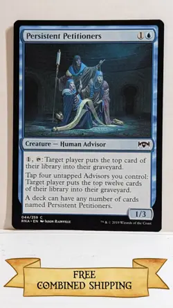 4x Persistent Petitioners Ravnica Allegiance Regular - Image 4