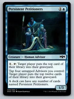 Persistent Petitioners 44 Common Ravnica Allegiance Magic: The Gathering NM - Image 1