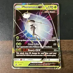 Pheromosa GX BSP SM66 SM Black Star Promo LP EN Pokemon Sun & Moon 2017 - Image 1