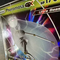 Pheromosa GX BSP SM66 SM Black Star Promo LP EN Pokemon Sun & Moon 2017 - Image 2