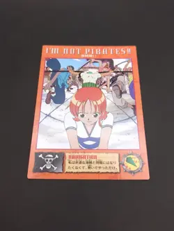 Nami Roronoa Zoro #50 One Piece Carddass Masters Card 2000 Bandai Japanese B1 - Image 5