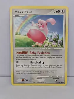 HAPPINY 76/127 COMMON PLATINUM POKEMON MP - Image 1