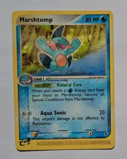 Pokemon - Marshtomp - Ruby & Sapphire 41/109 - Uncommon - LP - Image 1