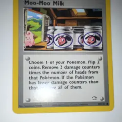 Pokemon TCG Moo-Moo Milk Neo Genesis 101/111 Trainer Unlimited English 2000 - Image 4