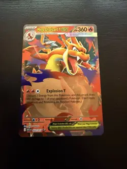 Mega Charizard Y EX 022/217 - Ascended Heroes Holo Rare Pokemon TCG - Image 1