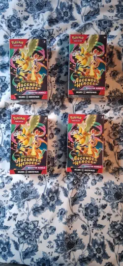 Pokemon TCG Ascended Heroes Booster Bundle - Lot of X4 New/Sealed READY TO SHIP - Image 1