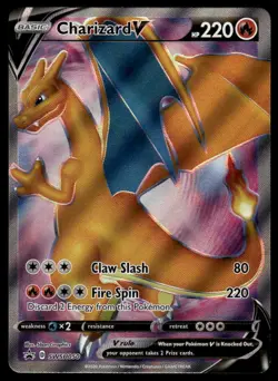 POKEMON CHARIZARD V SWORD & SHIELD PROMO SWSH050 HOLO P NM/M - Image 1