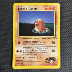 Brock's Diglett 67/132 Pokemon Gym Challenge - Image 1