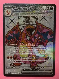 Pokemon TCG Charizard EX Ultra Rare - Obsidian Flames 215/197 - Image 1