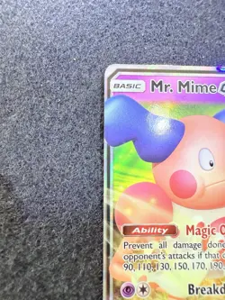 Pokemon Mr. Mime GX 67/181 from Team UP in DMG condition! - Image 3