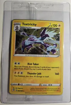 Toxtricity: Knockout Collection Sealed Promo 63/189 Cosmos Holo Rare Pokemon TCG - Image 1