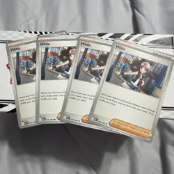 4x Hilda x4 - SV: White Flare - 084/086 - Uncommon - Pokemon TCG Playset - Image 1