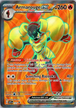 Armarouge ex 125 Holo Promo Scarlet & Violet Promo Pokemon Near Mint - Image 1