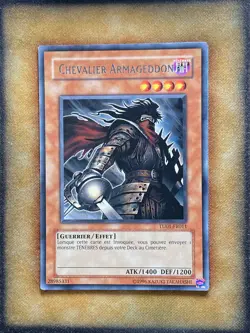 Yugioh Armageddon Knight TU01-EN011 Rare FRENCH LP - Image 1