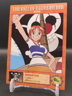 Nami #49 One Piece Carddass Masters Card 2000 Bandai Japanese TCG CCG JUMP B1 - Image 3