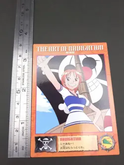 Nami #49 One Piece Carddass Masters Card 2000 Bandai Japanese TCG CCG JUMP B1 - Image 4