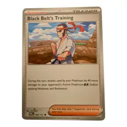 Black Belt's Training 099/131 Sv: Prismatic Evolutions - NM - Pokemon TCG Card - Image 1