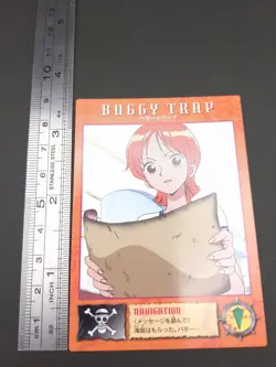 Nami #48 One Piece Carddass Masters Card 2000 Bandai Japanese TCG CCG JUMP B1 - Image 4