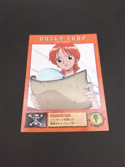 Nami #48 One Piece Carddass Masters Card 2000 Bandai Japanese TCG CCG JUMP B1 - Image 5