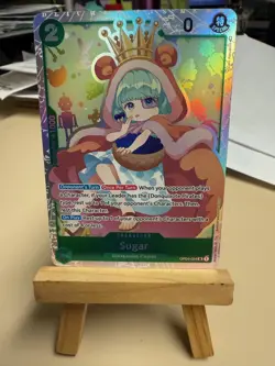 ONE PIECE Card Game: Sugar Character Card- *OP04-024* Kingdoms Of Intrigue FOIL - Image 1