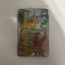 Pokemon TCG - Fennekin 080 Pokemon Center Stamped Promo Chaos Rising SEALED - Image 2