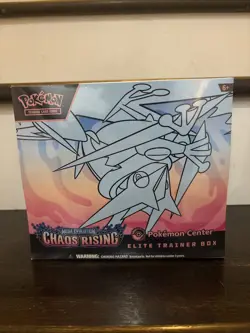 Chaos Rising Pokemon Center ETB Elite Trainer Box - In Hand - Image 1