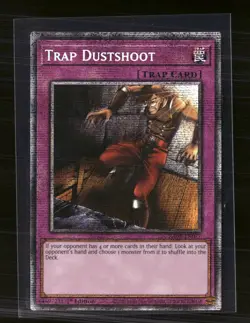 Yu-Gi-Oh! Trap Dustshoot Rarity Collection 5 Starlight Rare RA05-EN077 1st Ed - Image 1