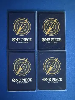 Bartolomeo One Piece TCG 4-card lot OP07/OP11 Uncommon+OP01/OP10 Common - PWE - Image 2