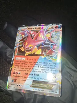Volcanion EX XY173 Black Star Promo NM Holo Pokemon TCG XY Promo Card - Image 2