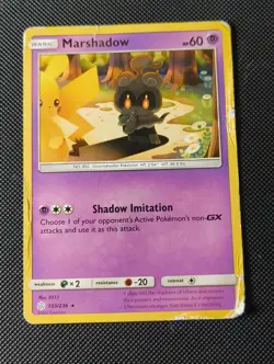 Pokemon Marshadow TCG Non-Holo Rare Card 103/236 Cosmic Eclipse - Image 1