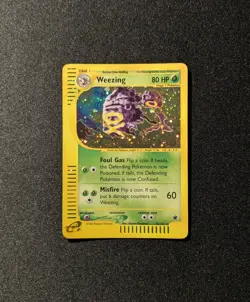 Pokemon EXPEDITION - #32/165 Weezing - Holo - ENG - Near Mint - Image 3