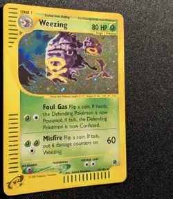 Pokemon EXPEDITION - #32/165 Weezing - Holo - ENG - Near Mint - Image 5