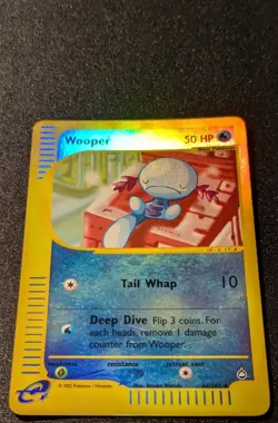 Pokemon AQUAPOLIS - #66/147 Wooper - Reverse Holo - ENG - Near Mint - Image 4