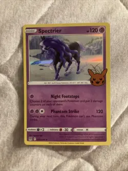 Spectrier 081/196 Halloween 2023 Trick or Trade Holo Rare Pokemon Card - Image 1