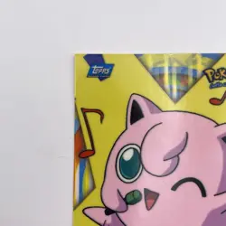 Jigglypuff #39 Sticker Card Puzzle 6/10 NM Blue Logo Pokemon 2000 Topps - Image 3