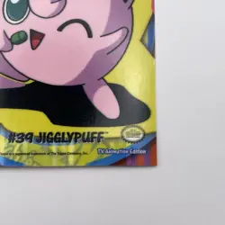 Jigglypuff #39 Sticker Card Puzzle 6/10 NM Blue Logo Pokemon 2000 Topps - Image 5