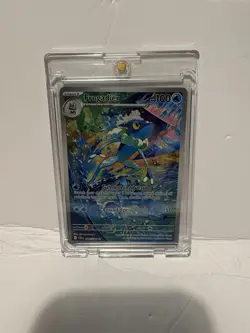 Pokemon Frogadier Illustration Rare Full Art Holo Card 089/086 Chaos Rising NM - Image 2