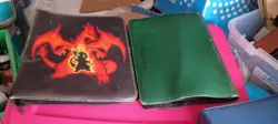 Lot Of Large Pokemon Binders Testing Card Cases Lot. With Incerts - Image 1