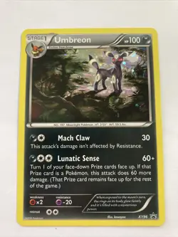 Pokemon Umbreon TCG XY96 XY Black Star Promo Holo RARE NM MINT - Image 1